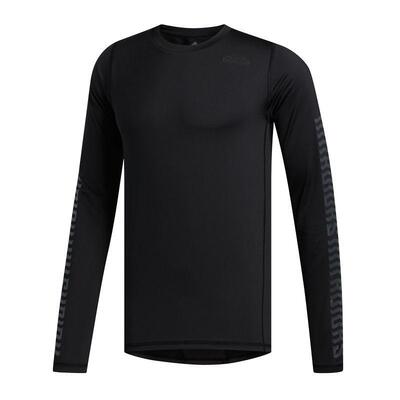 Adidas Mens AlphaSkin Graphic Thermoactive T-Shirt - Black