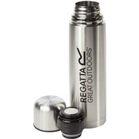 Regatta Great Outdoors 1L Vacuum Drinks Flask - Silver Stainless Steel - One Size
