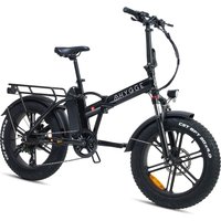 Hygge Vester Electric Bike Onyx Black Foldable With 36V Removable Battery