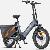 ENGWE LE20 Electric Bike 250W Mid-drive Torque Sensor Step-Thru Cargo Ebike
